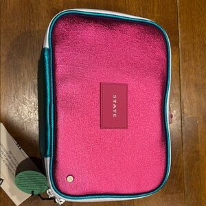 State Pink and Teal Bag